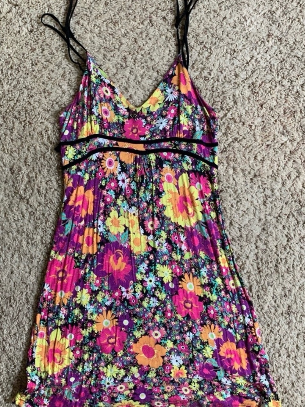 O'Neill Pastel Floral Print Top in Pink, Yellow, Purple